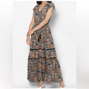 American Eagle Outfitters Black Floral Dress